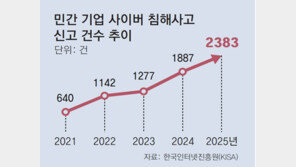 중동전쟁 장기화에… 금융사 보안위협 한달새 2.5배 늘었다