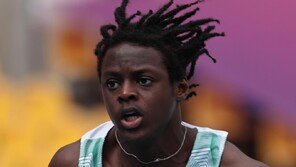 비웨사 100m 10초13, 韓 역대 2위