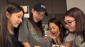 6월 출산 남보라 베이비샤워…써니 멤버들 서프라이즈