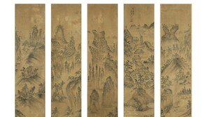 美 건너간 조선시대 그림 ‘칠보산도’ 국내서 원형 복원