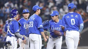 삼성, 한화 꺾고 5연승 질주…4년 6개월만에 단독 선두