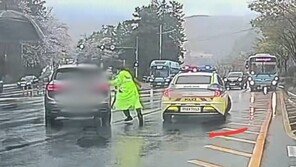 부산 도로 한 가운데 차 세우고 잠든 만취 운전자…추격 끝에 검거