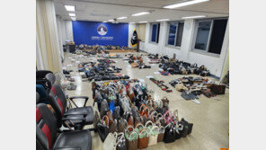 72억 상당 짝퉁 명품 판매책 적발…동대문 상가 1개층 자리잡아