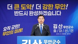 김산 무안군수 선거법 위반 의혹…경찰, 군청 압수수색