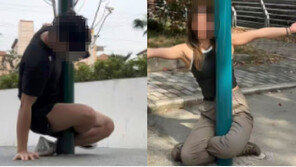 가로등에 다리 꼬고 앉았다가 ‘SOS’…中 SNS 챌린지 위험천만