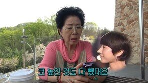 선우용여 “서인영 얼굴이 변했네…코 크면 팔자 세”