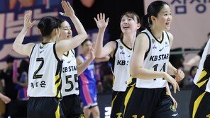 여자농구 KB, 삼성생명 꺾고 ‘통합 우승’…허예은 MVP