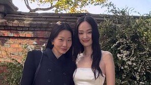 극비 스몰웨딩 모델 신현지 결혼식 공개 “너 예쁘더라”