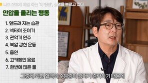 나도 모르게 실명을 부른다…전문가가 꼽은 생활 속 행동 7가지