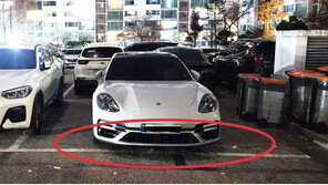 주차공간 2개 차지한 포르쉐…“2년째 저주하는 중”
