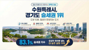 “슬리퍼 신고 동네에서 15분 안에 해결”…경기도 ‘슬세권 명당’은 수원