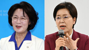 ‘추다르크’ 추미애 vs ‘고졸신화’ 양향자…경기지사 ‘女대女’ 대결