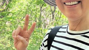 유방암 투병 박미선, 건강한 모습 등산 “살아있음에…”