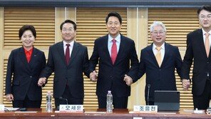 “與 ‘사법 쿠데타’ 저지 범국민 저항 운동”… 야권 수도권 시도지사 후보들 공동성명