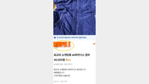 “최고의 소개팅 룩”…SK하닉 점퍼, 4만원에 중고거래 나왔다
