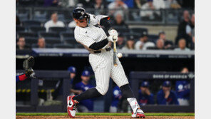 MLB 양키스 저지, 시즌 15호포 폭발…무라카미 제치고 홈런 선두