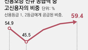 소상공인 정책금융도 고신용 쏠림… 14조 중 60%가 1,2등급