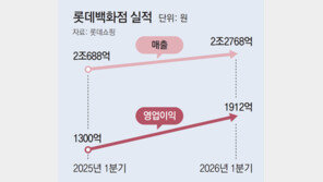 백화점 외국인 매출 늘자… 롯데쇼핑 1분기 영업익 71% 껑충