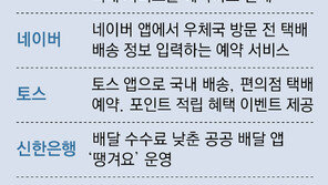 핀테크, 금융서 택배로 사업 확장… 은행들은 배달앱 진출