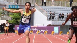 ‘10초09-10초13 질주’… 쑥쑥 크는 한국 육상 두 기대주