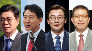 서울 정원오 46% 오세훈 38%, 부산 전재수 43% 박형준 41%