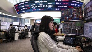 ‘하락전환’ 코스피, 급락에 매도 사이드카 발동