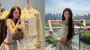 장원영, 새깅 패션 눈길…팬티 가격 151만원