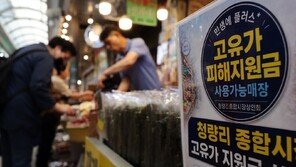 “대형마트 임대매장서도 ‘고유가 지원금’ 쓰세요”