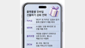 ‘모바일 선물하기’ 10조… 패션-뷰티 ‘취향소비’로까지 몸집 키워