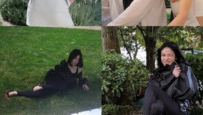 송혜교 누워서도 화보 완성…스모키 화장으로 대변신