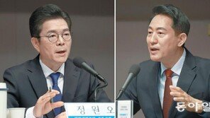 정원오 “오세훈, 공약 안지켜 전월세난” 吳 “李정부가 부동산 지옥 만들어”
