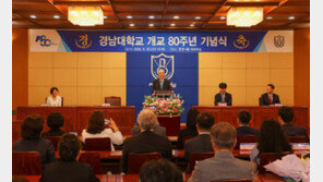 경남대 개교 80주년…“지역·세계 잇는 미래 100년 대학 도약”