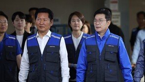 정원오, 성동구 왕십리역서 출정식…“성수동 지역경제 서울 전역으로 확산”