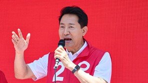 오세훈, ‘아기씨당 기부채납’ 의혹 현장서 정원오 정조준…“부패의 냄새”