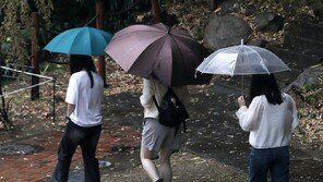 ‘연휴 첫날’ 전국 곳곳 ‘5㎜ 미만’ 약한 비…낮 최고 24도