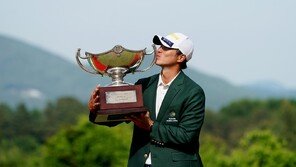 양지호, 한국오픈 새역사…“힘들어 쉴까 했는데, 대리기사 불러 준 아내 덕”