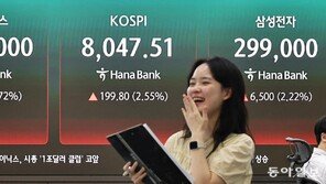 첫 ‘200만 닉스’-장중 ‘30만 전자’… 코스피 8100 터치도