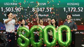 ‘8000피’ 안착… 또 사상 최고치