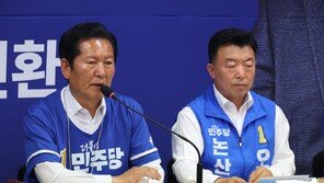 정청래 “국힘, 탄핵당한 사람 선거운동 투입…퇴행적 모습, 준엄한 심판을”
