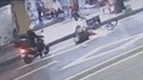 남의 번호판 달고 역주행 뺑소니 불법체류자 “배상할 생각 없다”