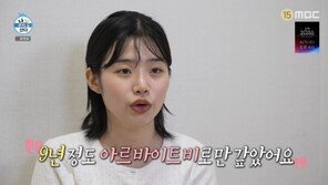 ‘나혼산’ 최지수 “요즘도 아르바이트 중…레스토랑·베이비시터 일”