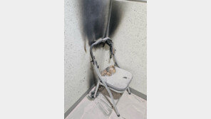 음성 18층 아파트 내부 곳곳 라이터로 불낸 20대 긴급체포