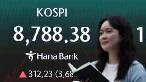 코스피, 8788.38 마감…또 사상 최고 경신