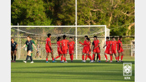 여자축구, 2026 E1 챔피언십 예선 1차전서 괌 5-0 완파