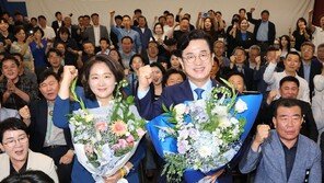 민주 허태정, 대전시장 당선 확실