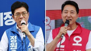 [속보]오세훈, 정원오에 역전 후 격차 벌려…서울시장 0.26%P차 초접전