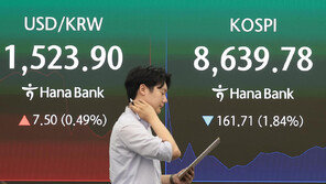 환율 장중 1530원 넘어…2개월 만에 처음