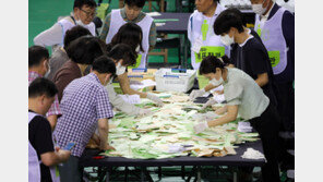 [속보]잠실 투표함 열자 국힘 7→8석…서울시 비례 뒤집혔다