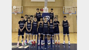 U18 남자 농구대표팀, 중국에 80-92 패배…아시아컵 예선은 통과