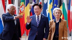 韓-EU 정상 “北러 군사협력 규탄” 공동성명… 안보협력 강화 ‘정보보호협정’ 추진하기로